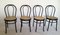 Iron Bistro Chairs from Tomaino, 1980s, Set of 4, Image 1