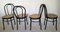Iron Bistro Chairs from Tomaino, 1980s, Set of 4, Image 3