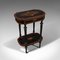 Table d'Appoint ou de Couture Napoleon III Antique en Ronce de Noyer, France, 1870s 3