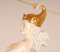 Mid-Century Italian Porcelain Sculpture of Diana the Huntress by Cesare Villari for Capodimonte, Image 4