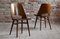Beech Veneer 514 Dining Chairs by Radomir Hofman for TON, 1950s, Set of 4 4