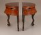 Chinese Ming Style Lacquered Elm Demilune Console Tables, 1800s, Set of 2 9