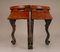 Chinese Ming Style Lacquered Elm Demilune Console Tables, 1800s, Set of 2 7