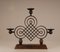 French Art Deco Wrought Iron Candleholder by Gilbert Poillerat, 1940s 8