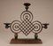 French Art Deco Wrought Iron Candleholder by Gilbert Poillerat, 1940s 1