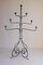 Large Wrought Iron Floor Candelabra, 1950s 26