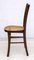 Italian Curved Beech Dining Chairs from Antonio Volpe, 1940s, Set of 4 10