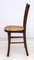 Italian Curved Beech Dining Chairs from Antonio Volpe, 1940s, Set of 4, Image 10