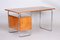 Czech Beech Bauhaus Chrome Tubular Writing Desk by Robert Slezak, 1930s 8