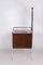 Vintage Bauhaus Toilette aus Buche mit Spiegel, 1930er 6