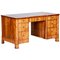 19th Century Brown Walnut Writing Desk, 1830s, Image 1