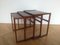 Tables Gigognes en Teck, Danemark, 1960s, Set de 3 2