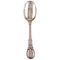 Number 13 Large Tablespoon in Hammered Silver by Evald Nielsen, 1920s 1