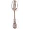 Number 13 Large Tablespoon in Hammered Silver by Evald Nielsen, 1920s, Image 1