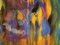 Ivy Lysdal, pintura modernista abstracta de gouache sobre cartulina, Imagen 2