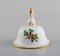 Table Bells In Hand-Painted Porcelain with Flowers from Herend, 1980s, Set of 3, Image 5