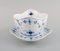 Model Number 1/204 Blue Fluted Plain Sauce Boat from Royal Copenhagen 4