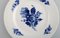 Blue Flower Braided Cake Plates from Royal Copenhagen, 1940s, Set of 6 3