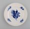 Blue Flower Braided Cake Plates from Royal Copenhagen, 1940s, Set of 6 2