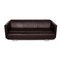 6300 Black Leather Sofa by Rolf Benz 7