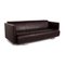 6300 Black Leather Sofa by Rolf Benz, Image 6