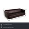 6300 Black Leather Sofa by Rolf Benz, Image 2