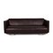 Schwarzes 6300 Ledersofa von Rolf Benz 1