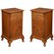 Queen Anne Style Bedside Cabinets, Set of 2 1