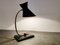 Lámpara de escritorio vintage de cuero de Jacques Adnet, años 50, Imagen 3
