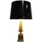 Vintage French Corn Table Lamp, 1970s, Image 1