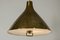 Lámpara de techo de latón de Paavo Tynell, Imagen 5