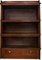 Antique Oak 3-Tier Barrister's Bookcase with Bottom Drawer, Image 5