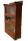 Antique Oak 3-Tier Barrister's Bookcase with Bottom Drawer, Image 8