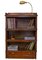 Antique Oak 3-Tier Barrister's Bookcase with Bottom Drawer 4