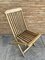 Teak Folding Deck Chair with Slat Back from Scan Com, 1960s 6