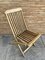 Teak Folding Deck Chair with Slat Back from Scan Com, 1960s, Image 6