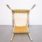 Vintage Golden Metal Dining Chairs, 1970s, Set of 4 12