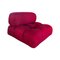 Red Cotton Camaleonda Modular Sofa by Mario Bellini for B&B Italia / C&B Italia, 1974, Set of 5 3