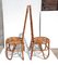 Chaises en Rotin dans le Style de Dirk van Sliedregt, 1950s, Set de 2 3