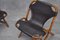 Bamboo & Leather Lounge Chairs, 1970s, Set of 2 12