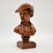 Mid-Century Carved Wood Bust of a Sailor 1
