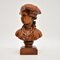 Mid-Century Carved Wood Bust of a Sailor 2