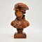 Mid-Century Carved Wood Bust of a Sailor, Image 2