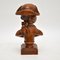 Mid-Century Carved Wood Bust of a Sailor, Image 10