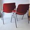 Red Dining Chairs by Giancarlo Piretti for Castelli / Anonima Castelli, 1970s, Set of 2, Image 6