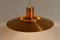 Vintage Danish Copper Ceiling Lamp by Preben Fabricius & Jørgen Kastholm for Nordisk Solar, 1960s 7
