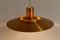 Vintage Danish Copper Ceiling Lamp by Preben Fabricius & Jørgen Kastholm for Nordisk Solar, 1960s, Image 7