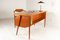 Vintage Danish Teak Desk by Gunnar Nielsen Tibergaard for Tibergaard, 1960s 15