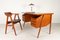 Vintage Danish Teak Desk by Gunnar Nielsen Tibergaard for Tibergaard, 1960s 20