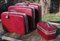 Hard Suitcases from Sansonite, 1970s, Set of 4 2